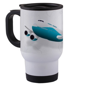 Travel Mug Plane Travel