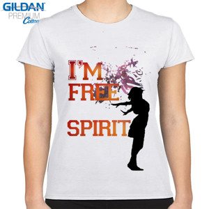 Kaos quote free spirit