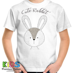 Kaos cute Rabbit