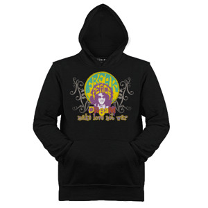 Jaket Hoodie make love not war