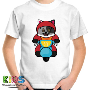 Kaos Cute Monkey ride Motorcycle Desain Kaos Anak