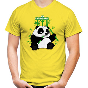 Kaos Panda - Bamboo make me fat WOMEN