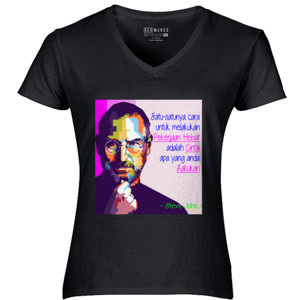 Kaos Steve Jobs