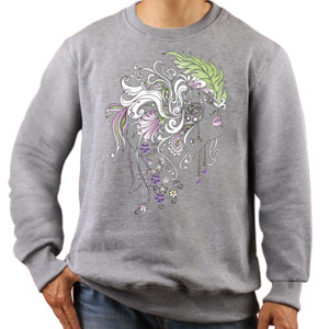 Jaket Sweater Lovely Face