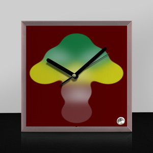 Jam Meja Pohon Warna (Colorful Tree)