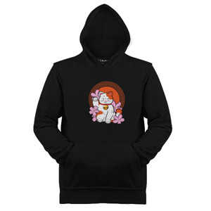 Jaket Hoodie Kucing Sakura