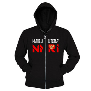 Hoodie Zipper Hati & Jiwaku Tetap NKRI 05