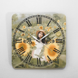 Jam Dinding Jam Dinding Flower