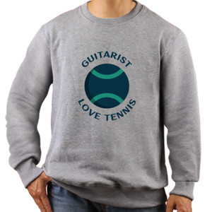 Jaket Sweater Guitarist Love Tennis