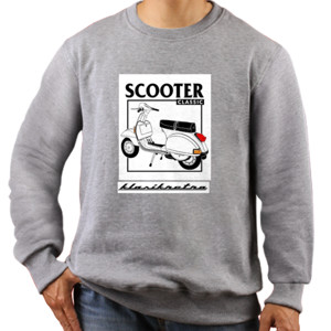 Jaket Sweater TShirt Scooter - katro