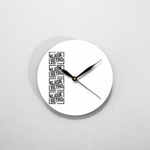 Jam Dinding Jam bulat- katro-4vertical-hitam