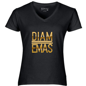 Kaos Diam = Emas (no background)