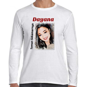 Kaos Teman Sekamarnya Dayana