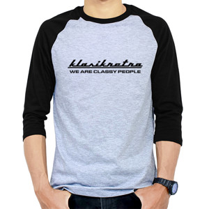 Kaos Raglan Raglan 3/4 - Klasik retro - miring
