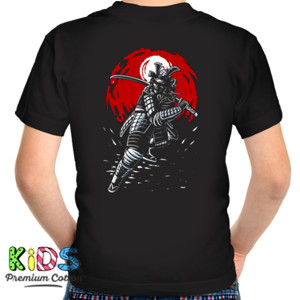 Kaos Kaos Samurai head warrior illustration