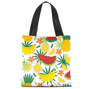 Tas Tote Fullprint nature pattern series