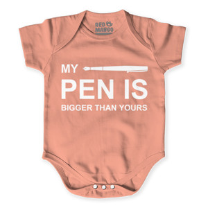 Baby Jumper My Pen Is Bigger Than Yours