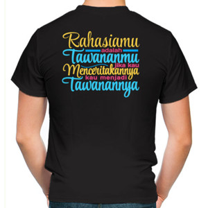 Kaos Rahasiamu adalah tawananmu