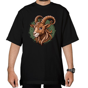 Kaos Oversize Kambing Jantan