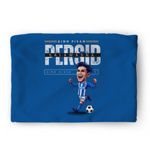 Sarung Bantal PERSIB AING PISAN CIRO ALVES -DARK