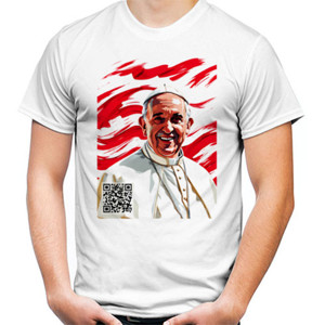 Kaos Pria POPE FRANCIS 018