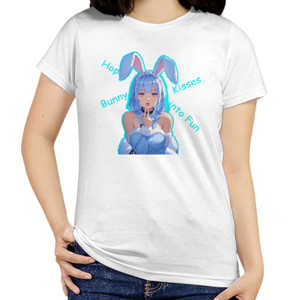 Kaos Bunny Girl Kiss