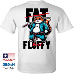 Kaos Reguler Not Fat Just Fluffy B