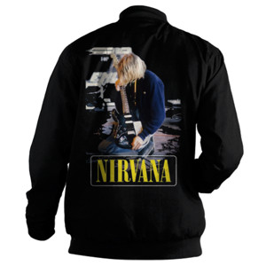 Jaket Bomber Kaos nirvana