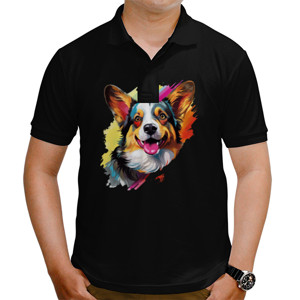 Kaos Polo Kaos Gambar Anjing 040
