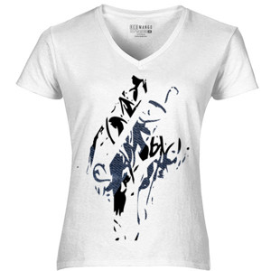 Kaos Voksed Blaue Splashes