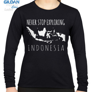 Kaos Never Stop Exploring Indonesia