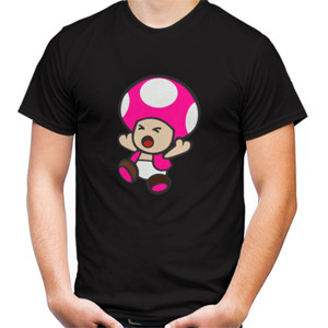 Kaos Toad Hot Pink