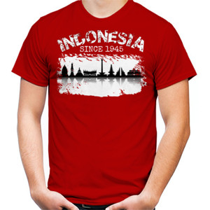 Kaos INDONESIA SINCE 1945 RED