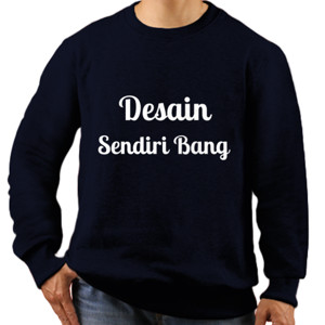 Jaket Sweater Desain sendiri bang