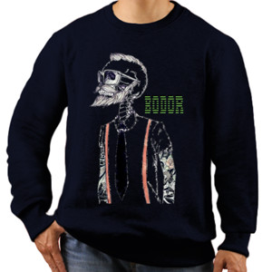 Jaket Sweater Pria TWO tone - RED mango