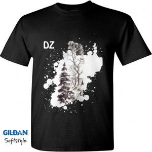 Kaos Baju Dengan Corak Rumah Kampung