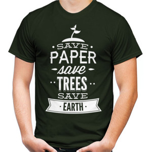 Kaos Save Paper Save Trees