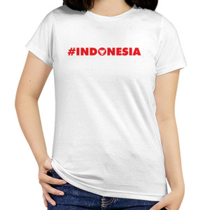 Kaos Hastag Indonesia
