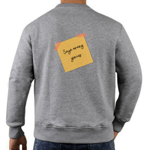 Jaket Sweater Aku orang genius