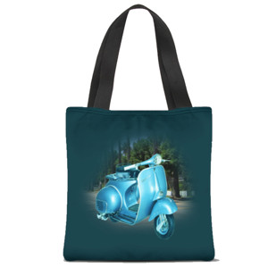 Tas Tote Fullprint Vespa Tua