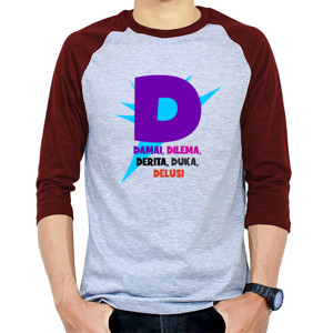 Kaos Raglan D
