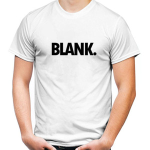 Kaos Blank. Putih
