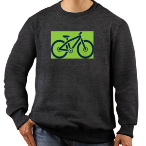 Jaket Sweater green bike