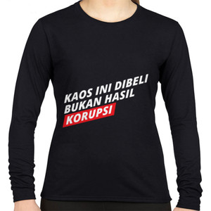 Kaos Bukan Hasil Korupsi