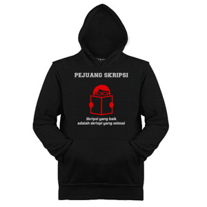 Jaket Hoodie pejuang skripsi