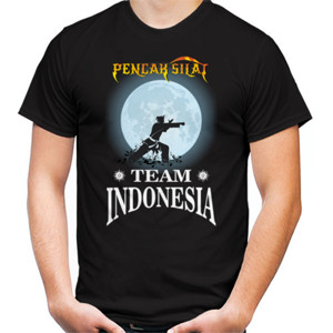 Kaos PENCAK SILAT - Team Indonesia (2 Sides Printed) 