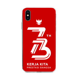 73 Th Indonesia Merdeka Putih Casing HP