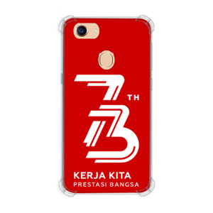 Casing HP 73 Th Indonesia Merdeka Putih