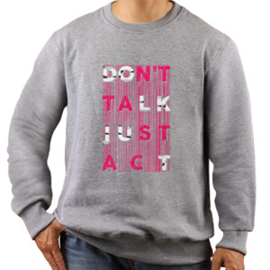Jaket Sweater Just Act