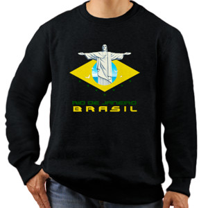Jaket Sweater Kaos Rio de Janeiro Brasil (SB5P2)